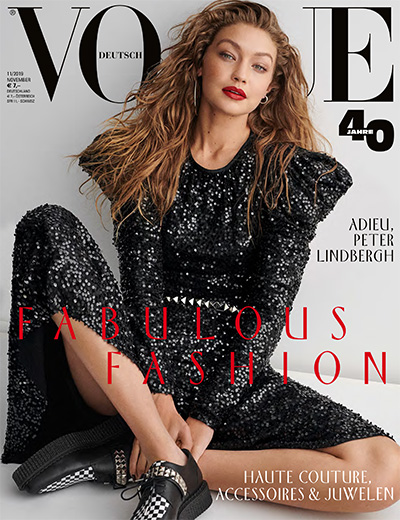 时尚杂志订阅德国《Vogue》电子版PDF高清【2019年11月刊免费下载】