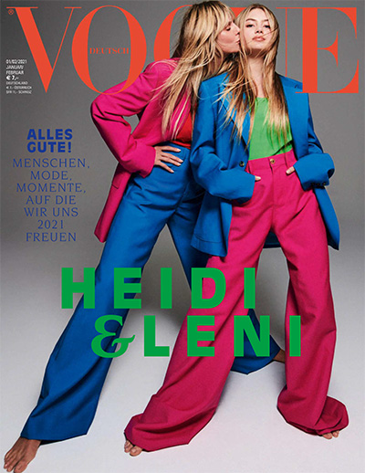 德国版Vogue杂志订阅PDF2021年01+02月