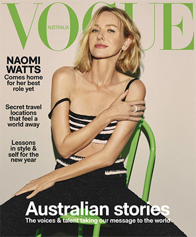 澳大利亚版Vogue-杂志订阅PDF2021年1月
