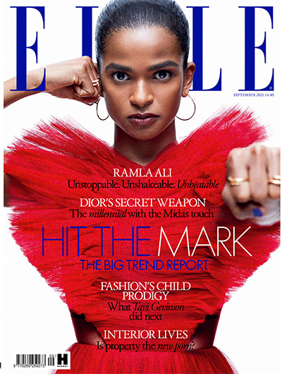 英国版Elle-杂志订阅PDF2021年12月和2022年1月