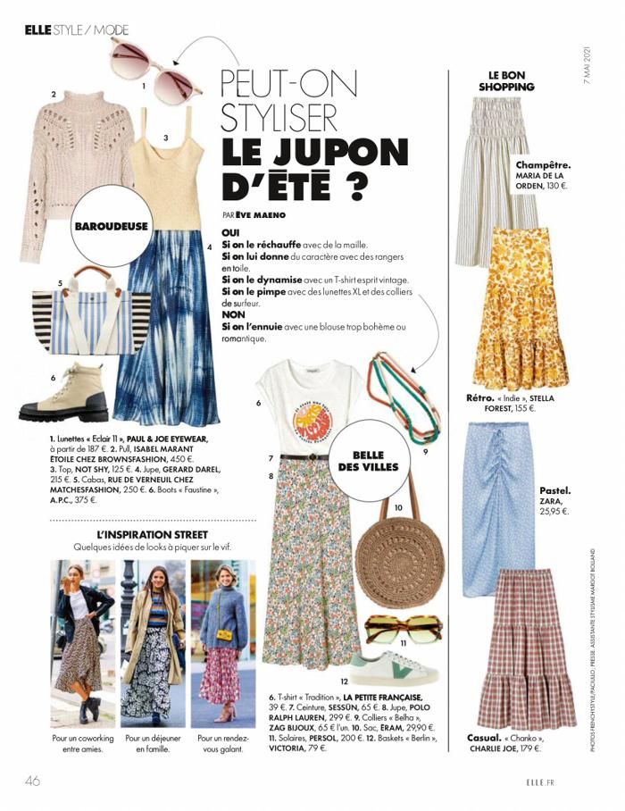 Elle法国版女性时尚杂志订阅电子版PDF2021年