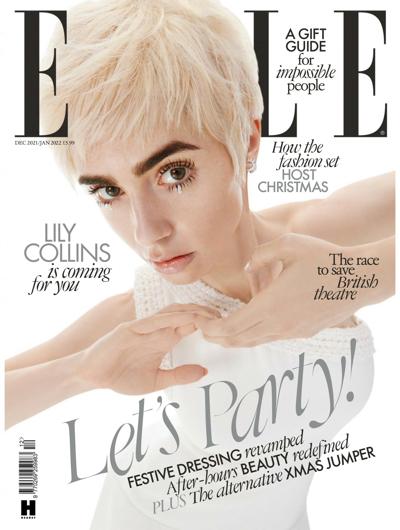 英国版Elle-杂志订阅PDF2022年12月和1月
