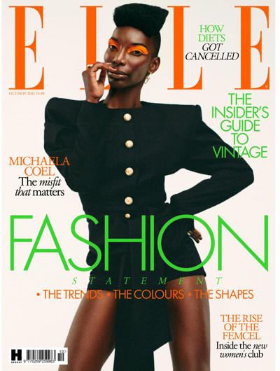英国版Elle-杂志订阅PDF2021年10月