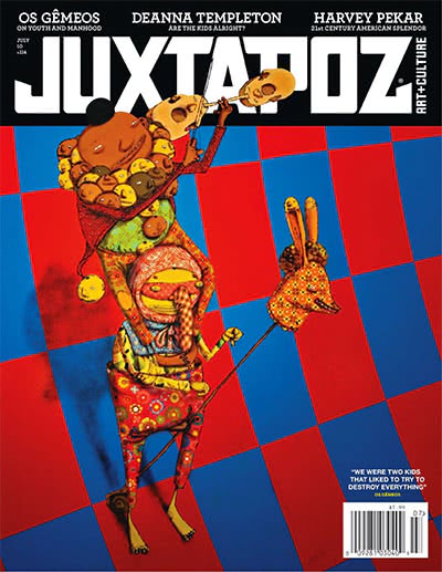 艺术展览杂志订阅电子版PDF 美国《Juxtapoz Art & Culture》【2010年汇总12期】