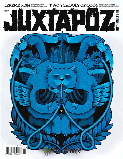 艺术展览杂志订阅电子版PDF 美国《Juxtapoz Art & Culture》【2011年汇总12期】