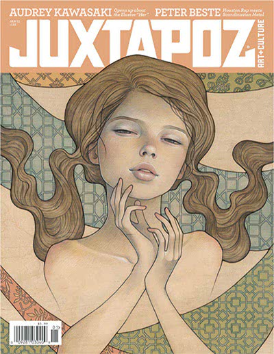艺术展览杂志订阅电子版PDF 美国《Juxtapoz Art & Culture》【2012年汇总12期】