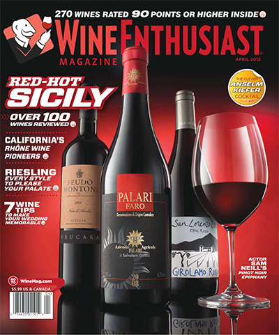 葡萄酒权威杂志订阅电子版PDF 美国《Wine Enthusiast》【2012年汇总11期】