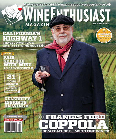 葡萄酒权威杂志订阅电子版PDF 美国《Wine Enthusiast》【2012年汇总11期】