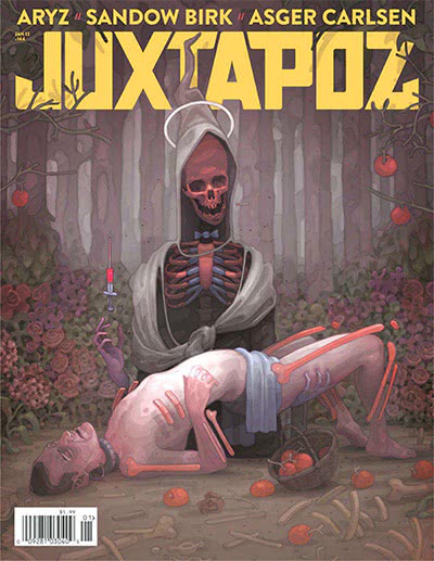 艺术展览杂志订阅电子版PDF 美国《Juxtapoz Art & Culture》【2013年汇总12期】