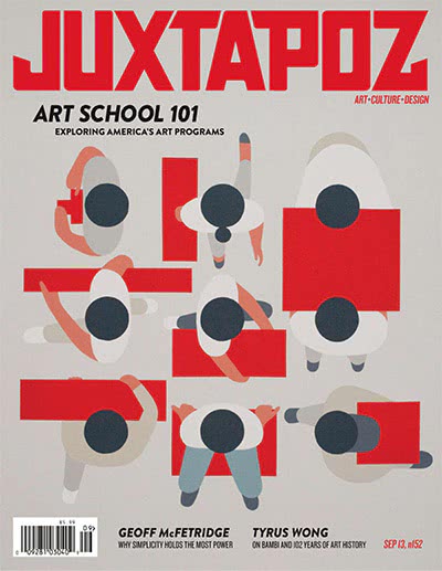 艺术展览杂志订阅电子版PDF 美国《Juxtapoz Art & Culture》【2013年汇总12期】