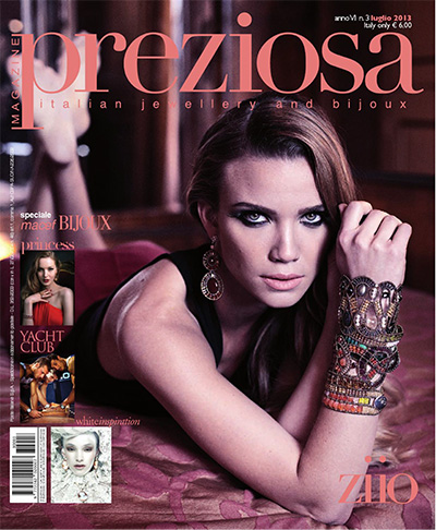 珠宝首饰时尚杂志订阅电子版PDF 意大利《Preziosa magazine》【2013年汇总5期】