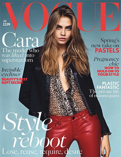 时尚生活杂志订阅英国《Vogue》电子版PDF高清【2014年汇总12期】