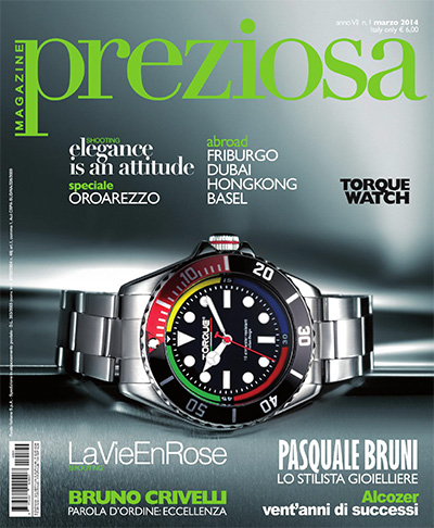 珠宝首饰时尚杂志订阅电子版PDF 意大利《Preziosa magazine》【2014年汇总5期】