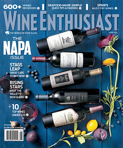 葡萄酒权威杂志订阅电子版PDF 美国《Wine Enthusiast》【2015年汇总12期】