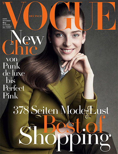 时尚杂志订阅德国《Vogue》电子版PDF高清【2015年汇总12期】