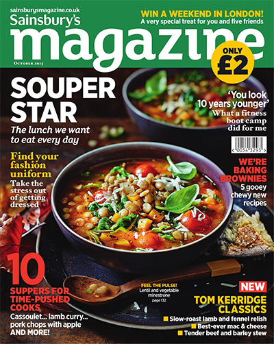 美食狂热者杂志订阅电子版PDF 英国《Sainsbury’s》【2015年汇总12期】