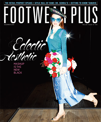 鞋业时尚杂志订阅电子版PDF 美国《Footwear Plus》【2015年汇总10期】