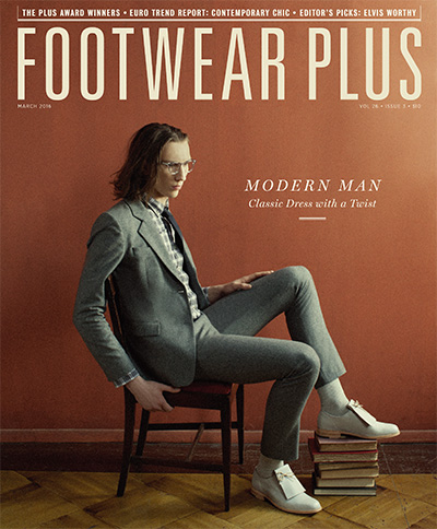 鞋业时尚杂志订阅电子版PDF 美国《Footwear Plus》【2016年汇总10期】