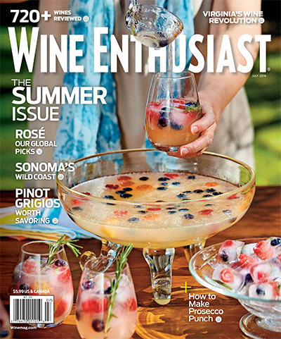 葡萄酒权威杂志订阅电子版PDF 美国《Wine Enthusiast》【2016年汇总11期】