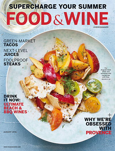 烹饪厨艺杂志订阅电子版PDF 美国《Food&Wine》【2016年汇总11期】