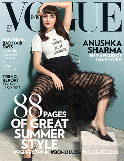 时尚杂志订阅印度《Vogue》电子版PDF高清【2017年汇总12期】