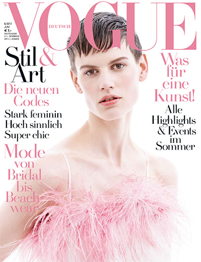 时尚杂志订阅德国《Vogue》电子版PDF高清【2017年汇总12期】