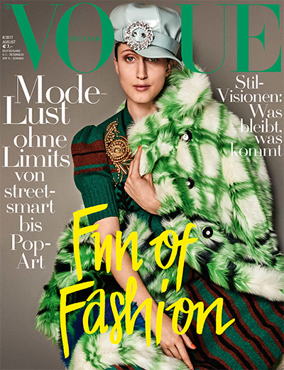 时尚杂志订阅德国《Vogue》电子版PDF高清【2017年汇总12期】