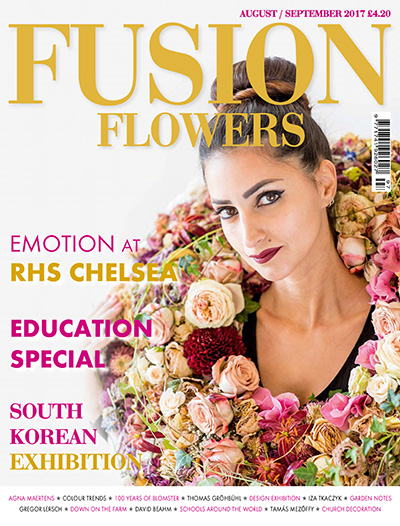 英国花艺插花杂志订阅《Fusion Flowers》电子版高清PDF【2017年汇总6期】