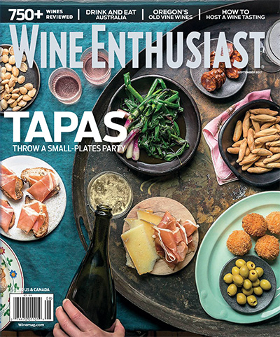 葡萄酒权威杂志订阅电子版PDF 美国《Wine Enthusiast》【2017年汇总11期】