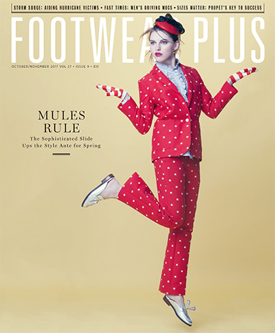 鞋业时尚杂志订阅电子版PDF 美国《Footwear Plus》【2017年汇总10期】