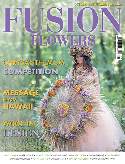 英国花艺插花杂志订阅《Fusion Flowers》电子版高清PDF【2017年汇总6期】
