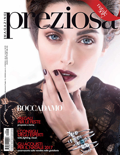 珠宝首饰时尚杂志订阅电子版PDF 意大利《Preziosa magazine》【2017年汇总5期】