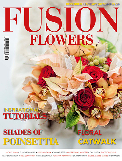 英国花艺插花杂志订阅《Fusion Flowers》电子版高清PDF【2018年汇总7期】