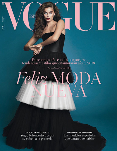 热辣时尚杂志订阅西班牙《Vogue》电子版PDF高清【2018年汇总12期】