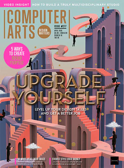 数码创意艺术杂志订阅电子版PDF 英国《Computer Arts》【2018年汇总13期】