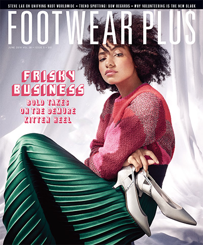 鞋业时尚杂志订阅电子版PDF 美国《Footwear Plus》【2018年汇总10期】