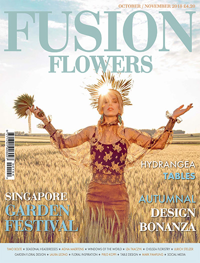 英国花艺插花杂志订阅《Fusion Flowers》电子版高清PDF【2018年汇总7期】