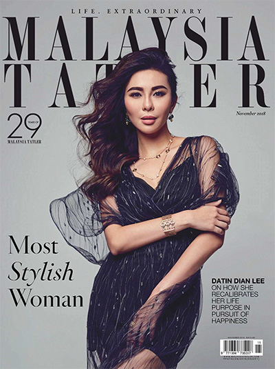 上流社会社交时尚杂志订阅电子版PDF 马来西亚《Tatler 尚流》【2018年汇总12期】