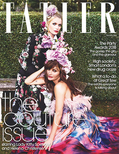 上流社会生活时尚杂志订阅电子版PDF 英国《Tatler 尚流》【2018年汇总12期】