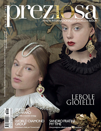 珠宝首饰时尚杂志订阅电子版PDF 意大利《Preziosa magazine》【2018年汇总5期】