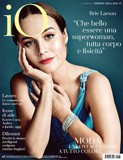 高端女性文化时尚杂志订阅电子版PDF 意大利《IO Donna》【2019年汇总49期】