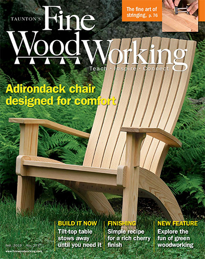 木工工艺杂志订阅美国《Fine WoodWorking》电子版高清PDF【2019年汇总11期】