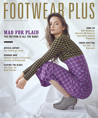 鞋业时尚杂志订阅电子版PDF 美国《Footwear Plus》【2019年汇总10期】