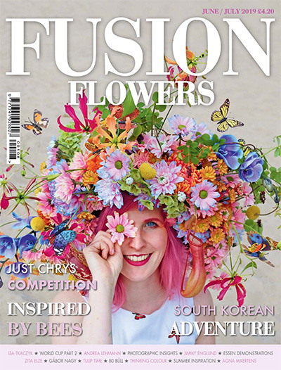 英国花艺插花杂志订阅《Fusion Flowers》电子版高清PDF【2019年汇总7期】