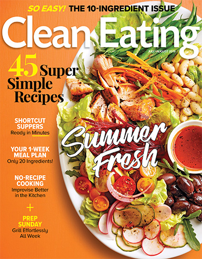 健康饮食杂志订阅电子版PDF 美国《Clean Eating》【2019年汇总6期】