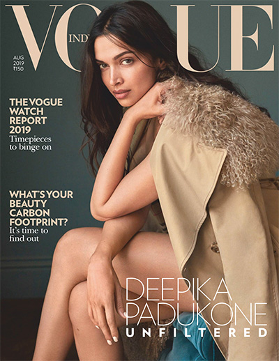 时尚杂志订阅印度《Vogue》电子版PDF高清【2019年汇总12期】