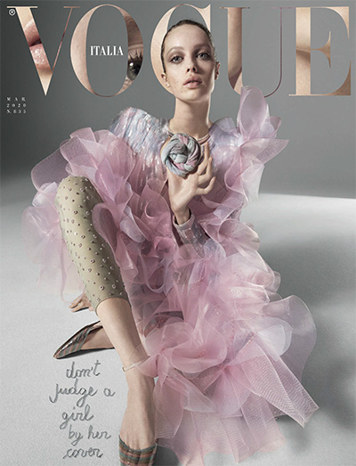 艺术时尚杂志订阅意大利《Vogue》电子版PDF高清【2020年汇总11期】