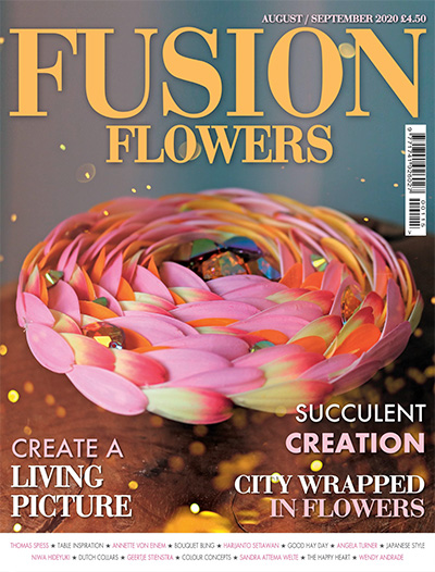 英国花艺插花杂志订阅《Fusion Flowers》电子版高清PDF【2020年汇总7期】