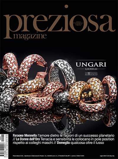 珠宝首饰时尚杂志订阅电子版PDF 意大利《Preziosa magazine》【2020年汇总5期】
