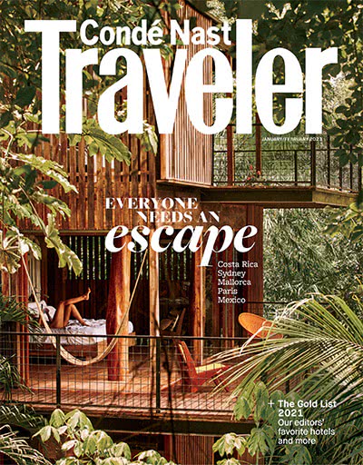 全球旅游杂志订阅电子版PDF 美国《Conde Nast Traveler》【2021年汇总8期】